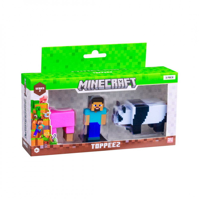 P.m.i. Kids World Minecraft S2 Figuren - set van 3 (assortiment)