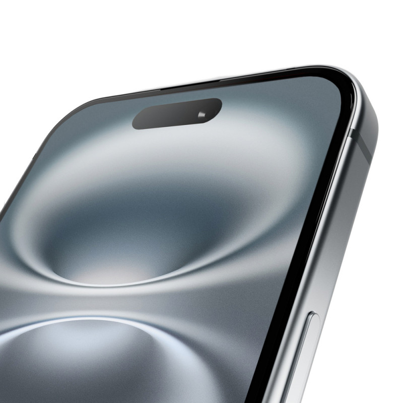 PURO Frame gehard glas met frame voor iPhone 16 Plus