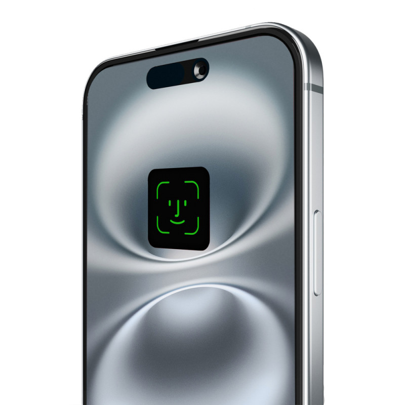 PURO Frame gehard glas met frame voor iPhone 16 Plus