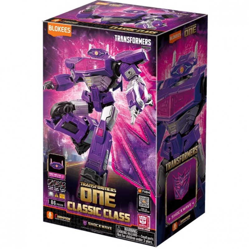 Blokees Transformers One Classic Class 18 Shockwave Verzamelfiguur 71184