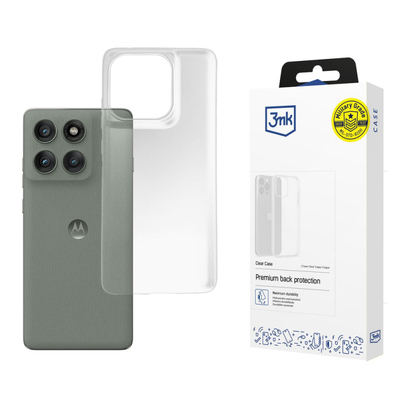 3MK Armor Case Motorola Edge 60 Pro, transparant