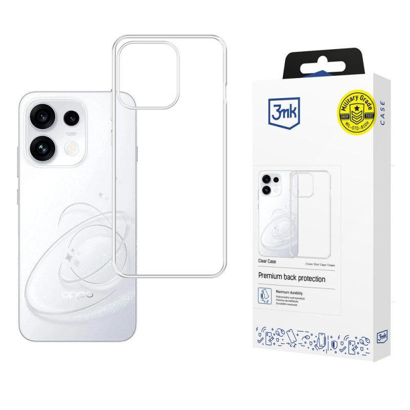 3MK transparant hoesje Oppo Reno 16 F / Reno 16 FS, transparant