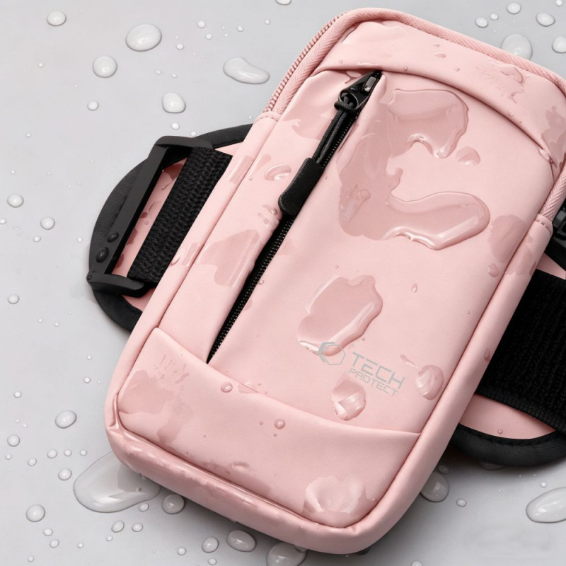 Tech-Protect M6 universele sportarmband, roze