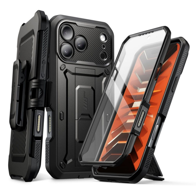 Supcase Unicorn Beetle Pro hoes voor Apple iPhone 17 Pro / 18 Pro, zwart