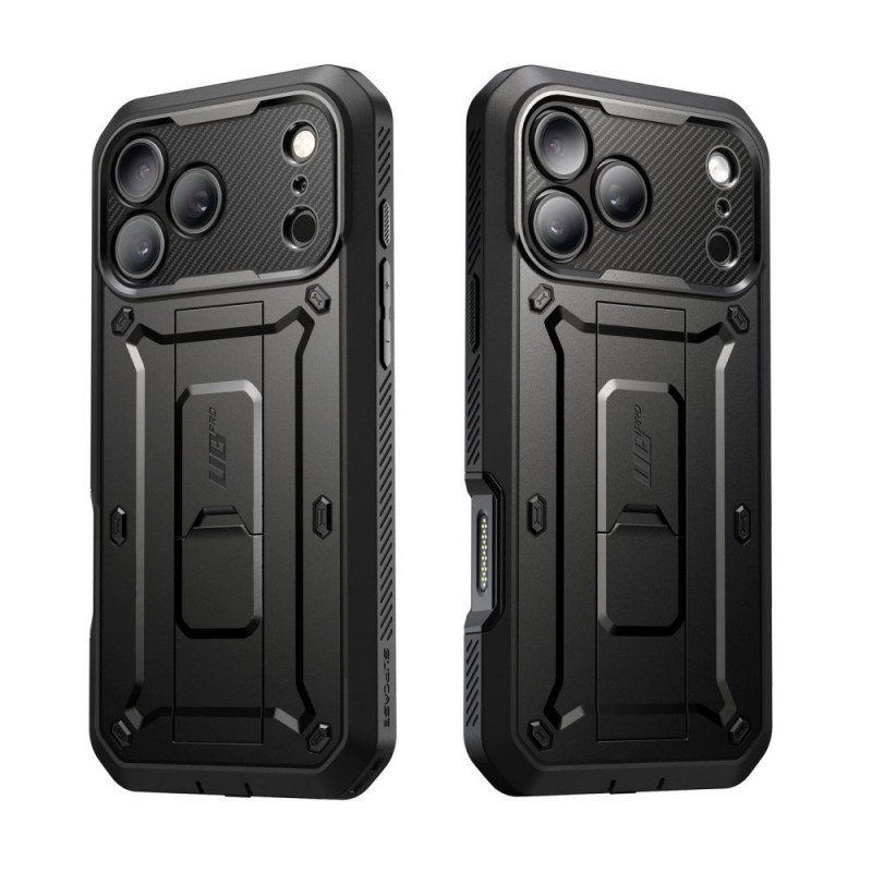 Supcase Unicorn Beetle Pro hoes voor Apple iPhone 17 Pro / 18 Pro, zwart