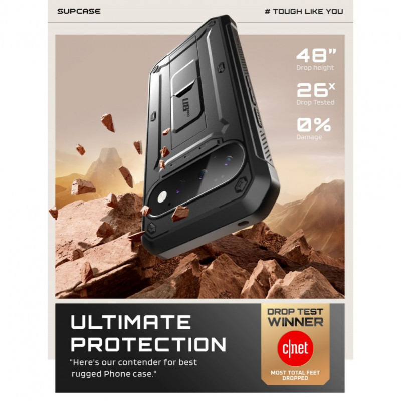 Supcase Unicorn Beetle Pro hoesje voor Google Pixel 11 Pro, Zwart