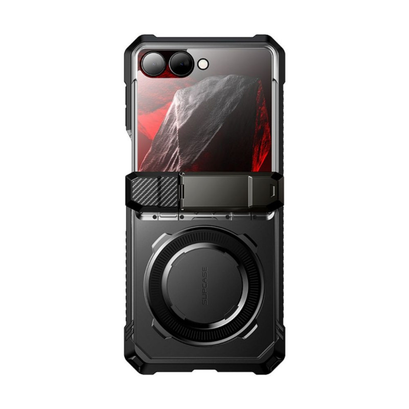 Supcase Unicorn Beetle Grip Mag MagSafe hoesje voor Samsung Galaxy Z Flip 8, zwart