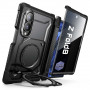 Supcase UB Grip Mag MagSafe Privacy hoesje met privacyglas voor Samsung Galaxy Z Fold 8, zwart
