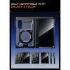 Supcase UB Grip Mag MagSafe Privacy hoesje met privacyglas voor Samsung Galaxy Z Fold 8, zwart