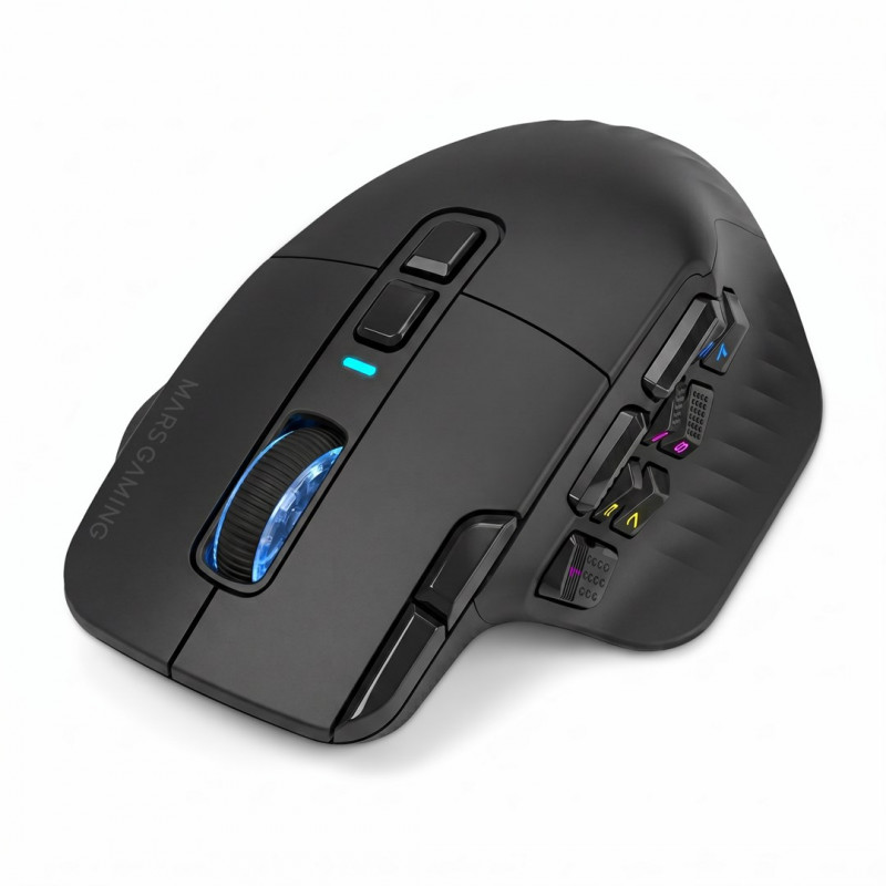 Tacens Mars Gaming MMW-HEX16 draadloze gamingmuis, 24000 DPI, Bluetooth 5.2, 2.4 GHz