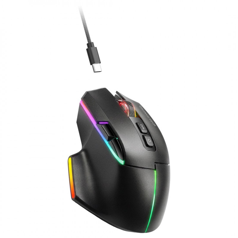 Tacens Mars Gaming MMW-VECTOR draadloze gamingmuis, 12000 DPI, Bluetooth 5.4, 2,4 GHz