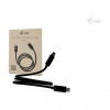 i-tec USB-C-oplaadkabel, 1.8 m, USB Power Delivery tot 100 W, zwart