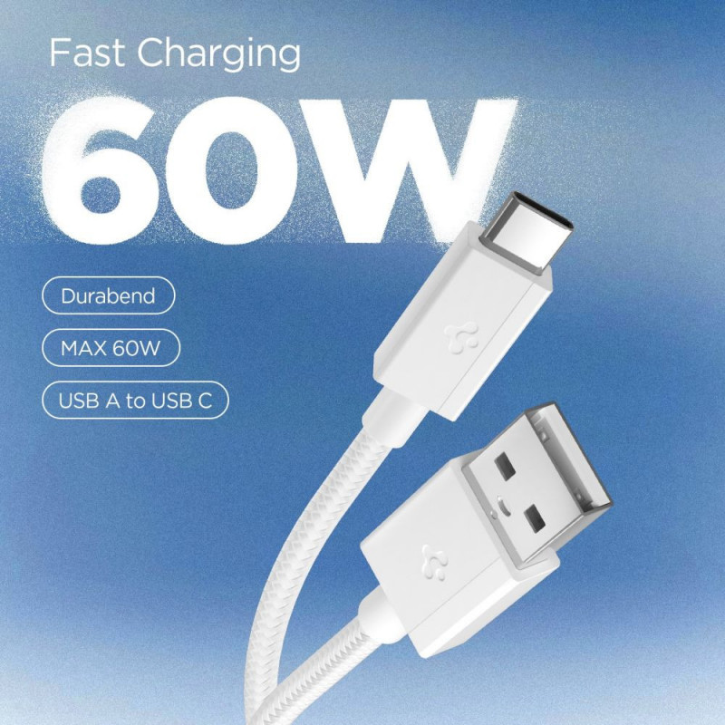 Spigen EB6015AC Essential USB-C-kabel 60W 150 cm, wit