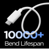Spigen EB6015AC Essential USB-C-kabel 60W 150 cm, wit