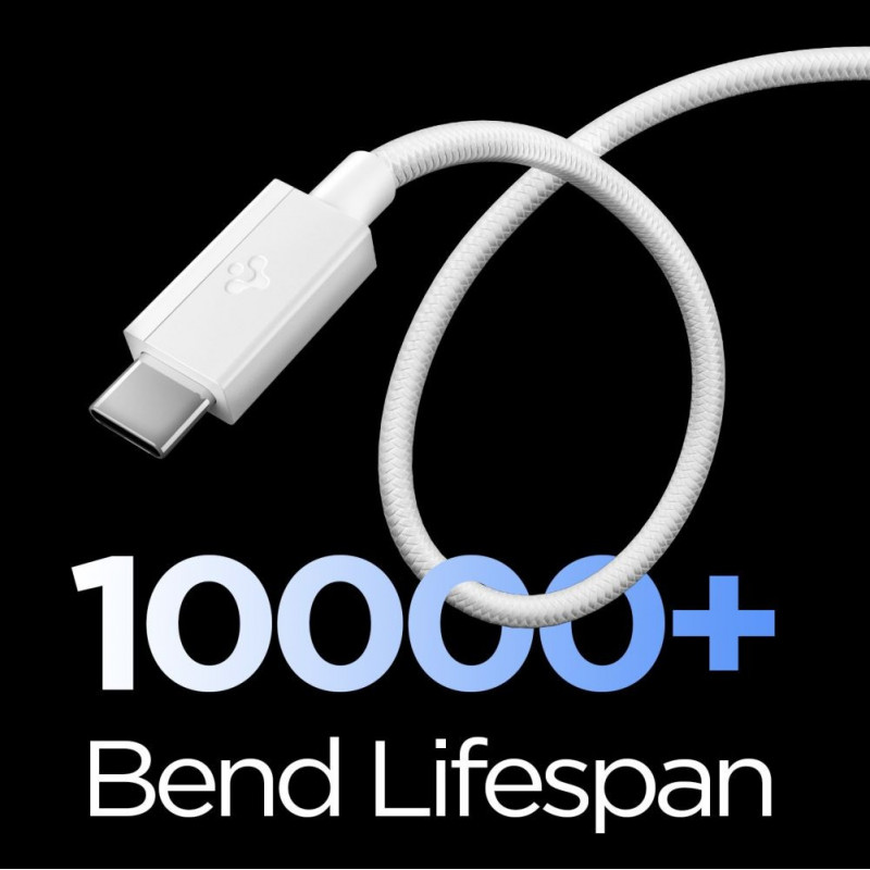 Spigen EB6015AC Essential USB-C-kabel 60W 150 cm, wit