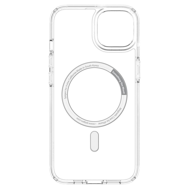 Spigen Ultra Hybrid Mag MagSafe Apple iPhone 13 mini hoesje, wit