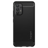 Spigen Rugged Armor hoesje voor Samsung Galaxy A52 / A52s, matzwart