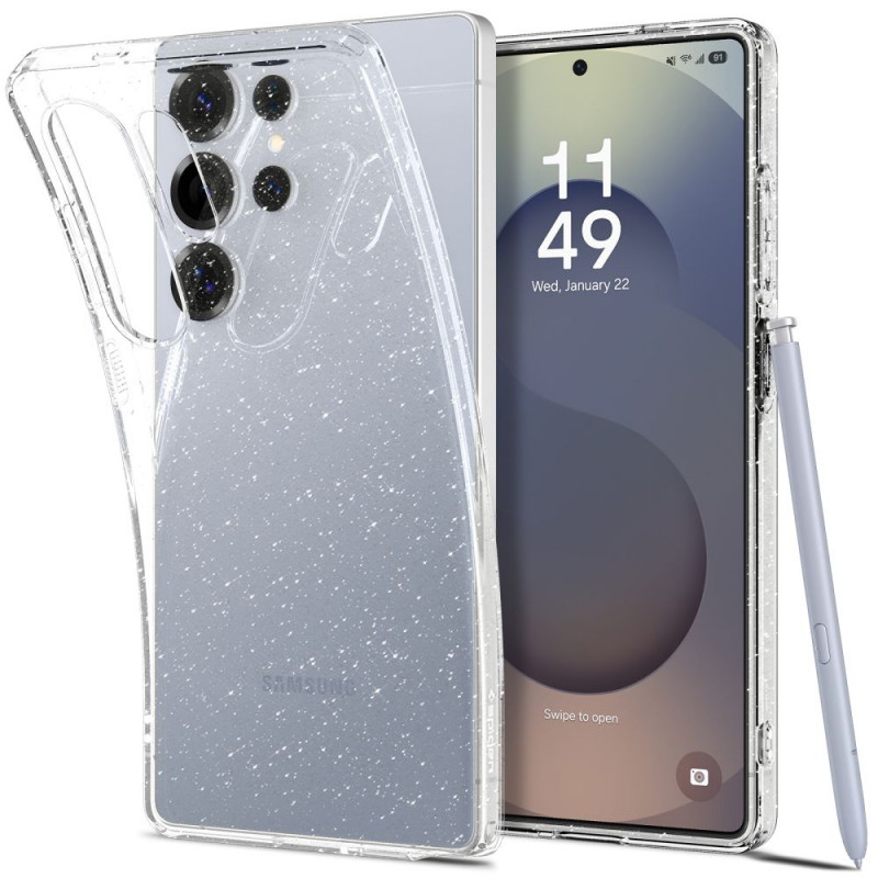 Spigen Liquid Crystal hoesje voor Samsung Galaxy S25 Ultra, Glitter Crystal