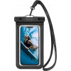 Spigen A601 Aqua Shield universele waterdichte hoes, zwart