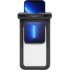 Spigen A601 Aqua Shield universele waterdichte hoes, zwart