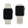 3mk siliconen horlogeband voor Apple Watch 42/44/45/49 mm, beige