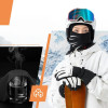 Qunature 13230023010 Skibivakmuts voor fiets en motor, maat M, zwart