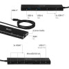 Club 3D CSV-2556 USB-C 12-in-1 hub, 3x HDMI/3x USB-C/USB/LAN, 8K30Hz, PD 140W