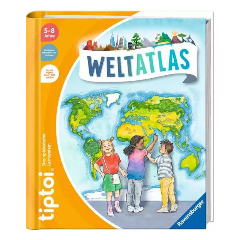 Ravensburger tiptoi wereldatlas (49287)