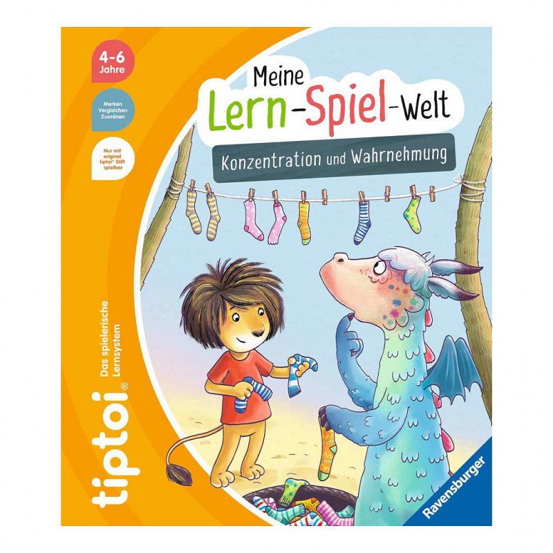 Ravensburger tiptoi Mijn leer-speel-wereld: concentratie en waarneming (49281)