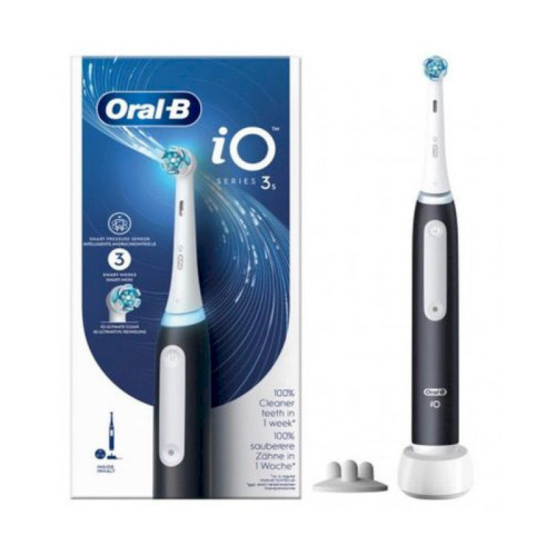 Oral-B iO Series 3 elektrische tandenborstel, zwart