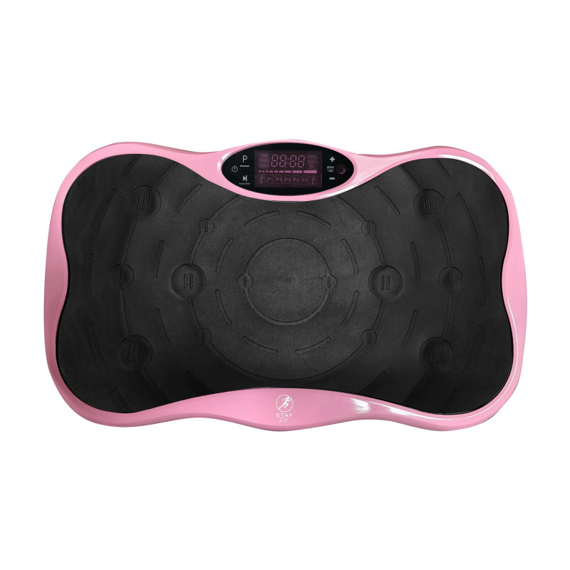 Extralink Moonwalk SpinMove trillingsplatform voor fitness, 200 W, roze