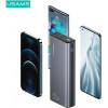 USAMS PB59 US-CD165 powerbank 30000 mAh, 65 W, 2x QC3.0 + PD, zwart, met USB-C naar USB-C kabel