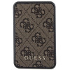 Guess GUPB10DP4GEGW Powerbank 10000 mAh, 18 W, 4G Leather Metal Logo, bruin