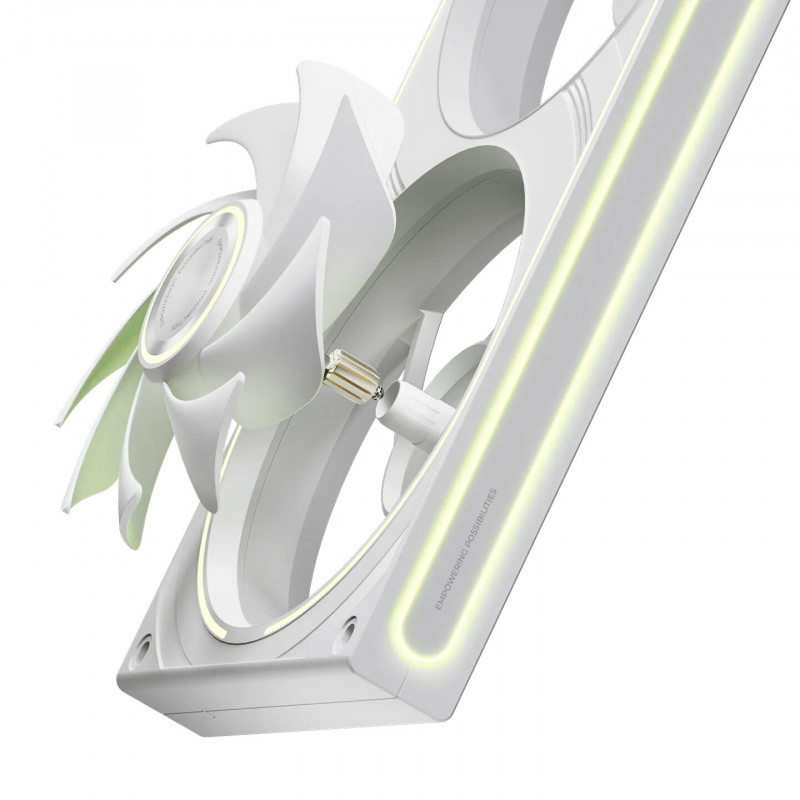 TRYX FOBR 360 mm ARGB-behuizingsventilator, PWM, 3-in-1, wit
