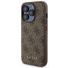Guess GUBPM5P15X4GEMGW Hardcase voor Apple iPhone 15 Pro Max + 5000 mAh MagSafe Powerbank, 4G Metal Logo, bruin