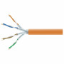 Equip 404553 Cat7 S/FTP installatiekabel bulk, 1000 m, halogeenvrij (LSZH), oranje