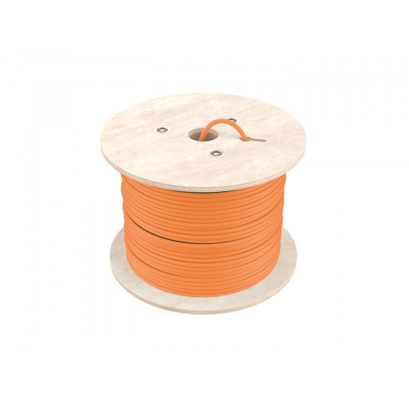 Equip 404553 Cat7 S/FTP installatiekabel bulk, 1000 m, halogeenvrij (LSZH), oranje