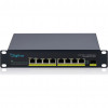 DIGITUS DN-95333 10 Gigabit 8-poorts unmanaged PoE+-switch (80 W)