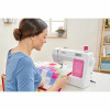 Brother CS120WTS naaimachine, wit roze