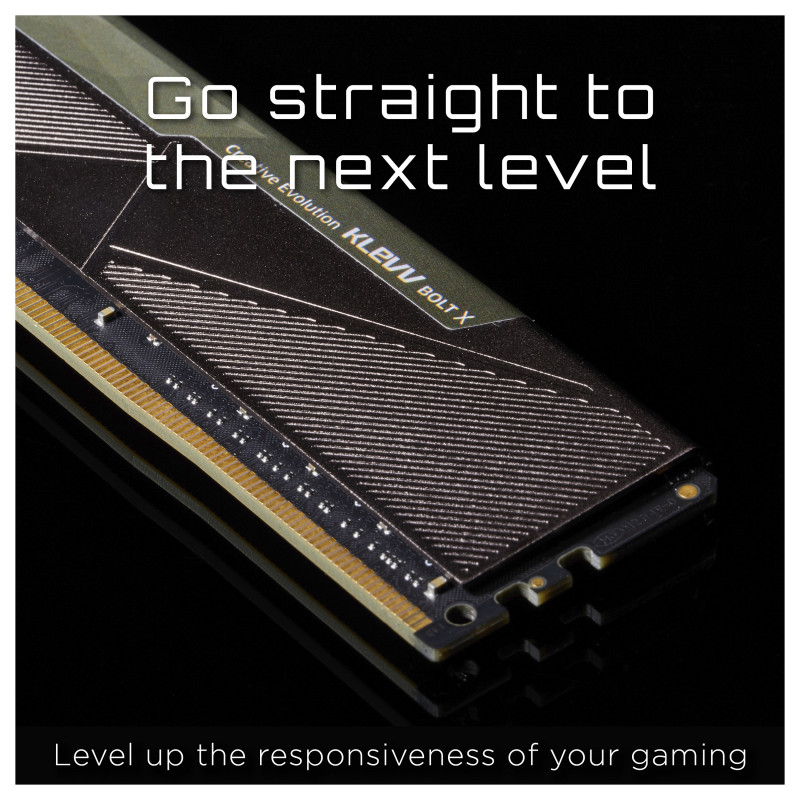 Klevv BOLT X KD48GU880-36A180U DDR4-geheugenkit, 16 GB (2 x 8 GB), 3600 MHz