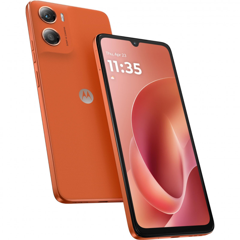Motorola XT2535-3 Moto G06 4G-smartphone, 4 GB RAM, 64 GB, oranje (EU)