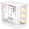 HYTE Y50 Snow White pc-behuizing, wit, gehard glas x 3