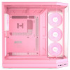 HYTE Y50 Strawberry Milk pc-behuizing, lichtroze, gehard glas x 3