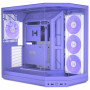 HYTE Y50 Taro Milk pc-behuizing, paars, gehard glas x 3