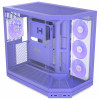 HYTE Y50 Taro Milk pc-behuizing, paars, gehard glas x 3