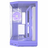 HYTE Y50 Taro Milk pc-behuizing, paars, gehard glas x 3
