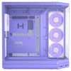 HYTE Y50 Taro Milk pc-behuizing, paars, gehard glas x 3