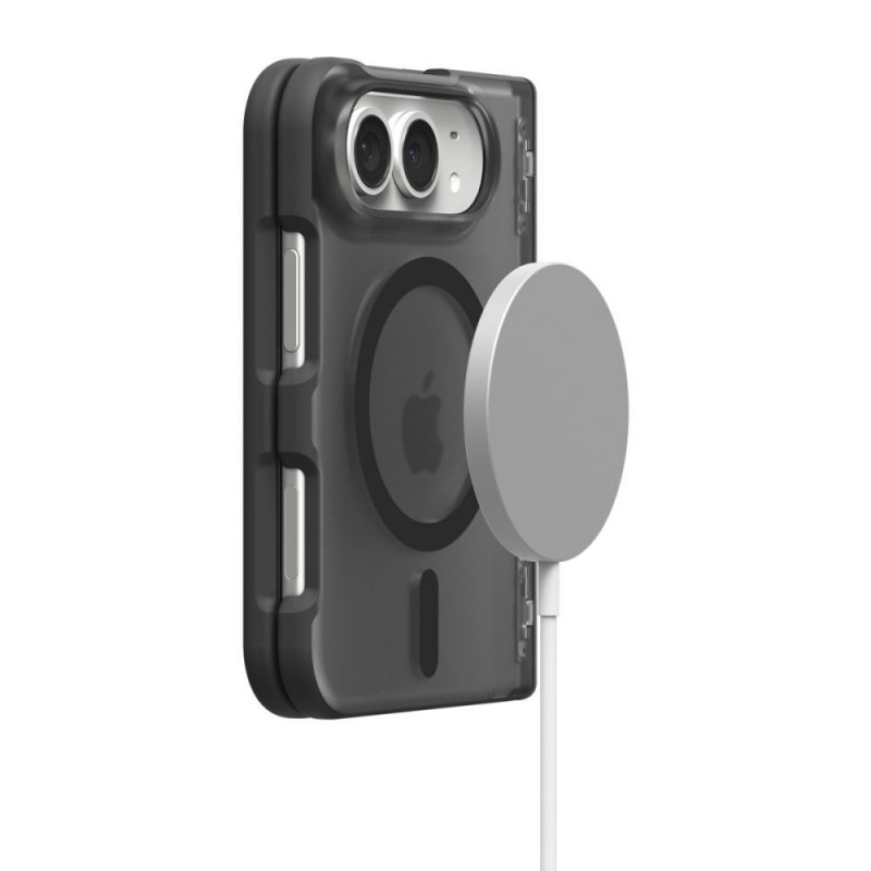 Spigen Ultra Hybrid Pro MagFit Case voor Apple iPhone Duo, Frost Black