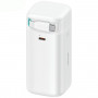 USAMS US-CD216 XMF Series Powerbank 18000 mAh, PD 45W snelladen, met USB-C-kabel, wit