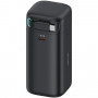 USAMS US-CD216 XMF Series powerbank 18000 mAh, PD 45W snelladen, met USB-C-kabel, zwart